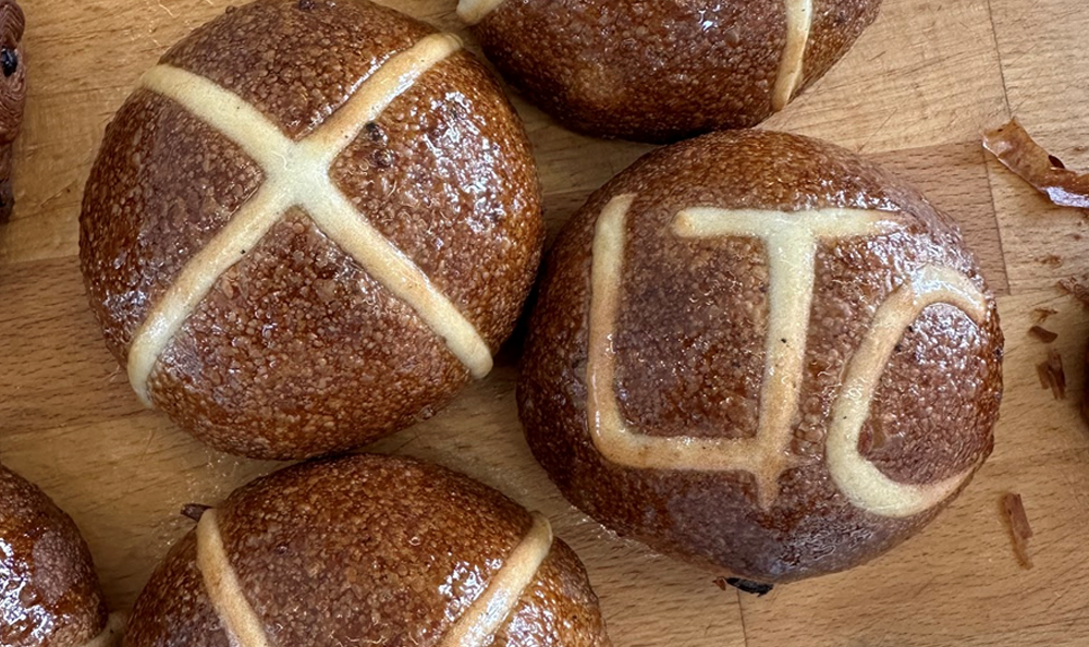 LITTEL CARDIGANのホットクロスバンズ