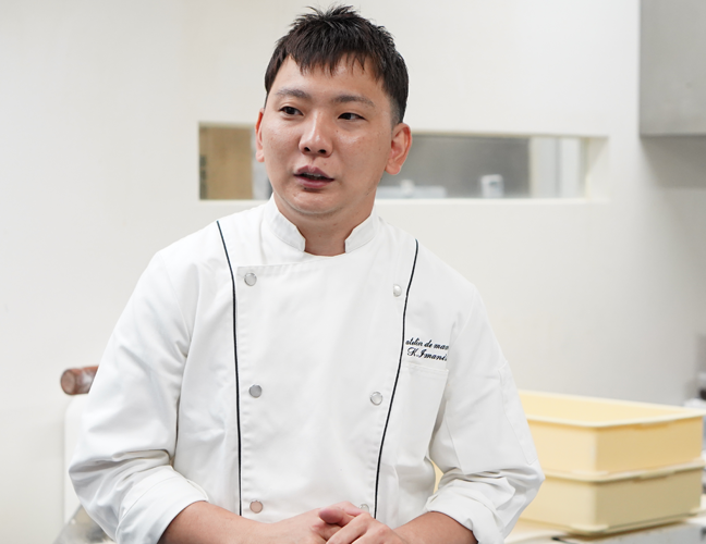 パリジーノ＆アトリエドゥママン　今西シェフ