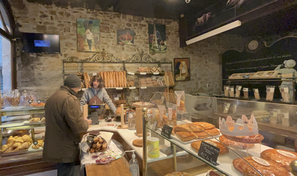 ガレット・デ・ロワを売るベーカリー