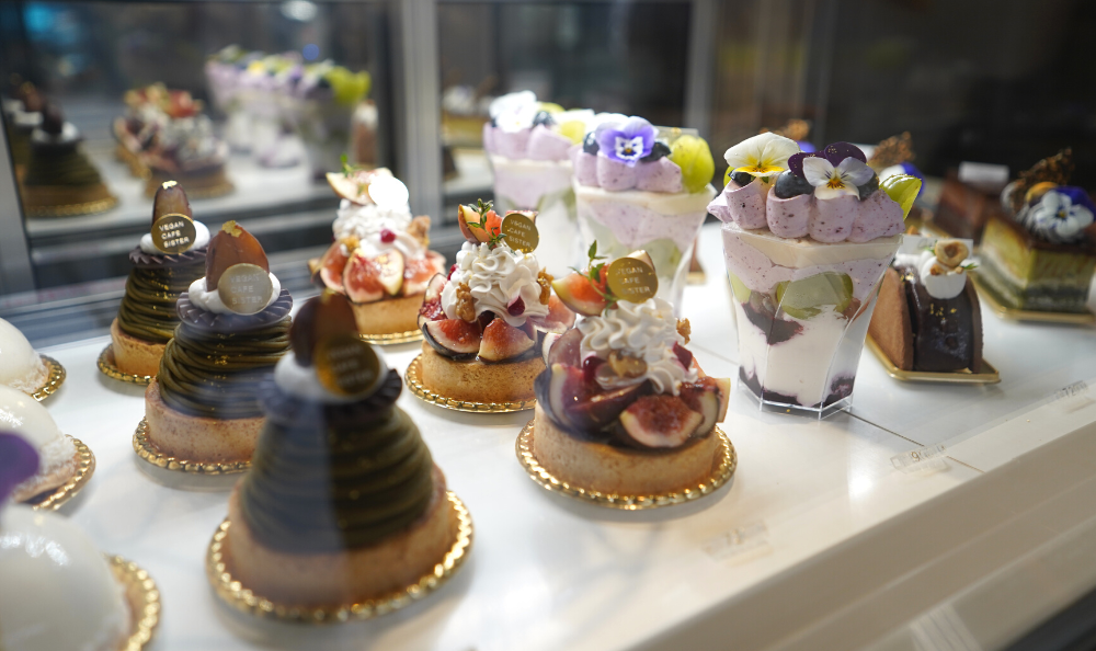 vegancafe sisterのケーキ