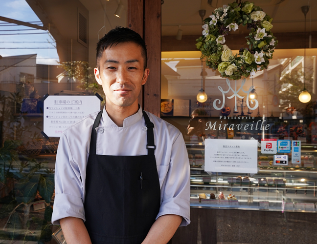 ミラヴェイユ妻鹿シェフ